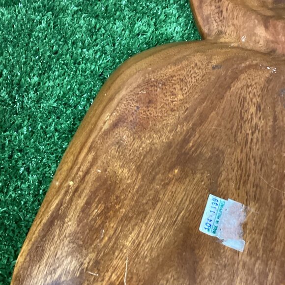 Vintage Wooden Owl Platter Large - Picture 11 of 15